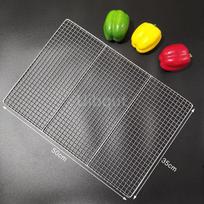 304 nerūdijančio plieno stačiakampis kvadratinis kepsninės tinklelis grotelės NonStick kepimo kilimėlis lauko kepimo dalis grotelės oro keptuvės grotelės kepimas