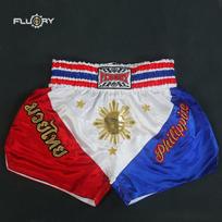 Muay Thai Šortai Vyrams Moterims Vaikams Kovos Sportas Treniruotės Bokso Kickbokso Kovos Įranga Šilkinis Audinys XXXL red