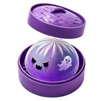 Spooky season Ghost Dumpling 5.5-8.5CM Plush Sticky Slow Rebound Fidget Plaything Anxiety Relief Mystery Collectable Present pink