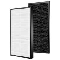 Air Purifier Filter HEPA Filter Activated Carbon Filter For Philips AC1215 AC1214 AC1210 AC1213360*275*27mm 360*275*10mm Set white