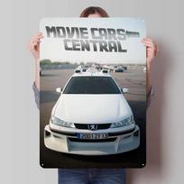 Peugeot Skardinis Ženklas Automobilių Plakatas Retro Metalinis Ženklas Plokštelė Garažo Sienos Meno Dekoras Dekoras Svetainė Namų Dekoracijos 7.9x11.8In(20x30cm) gray