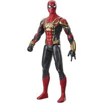 Hasbro Marvel Spider-Man: No Way HomeTitan Hero SeriesIntegrated Suit Spider-Man Action Figure F1931 Authentic black