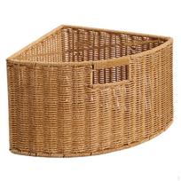 Pintas Kampinis Sandėliavimo Krepšys, Kompaktiškas Vėduoklės Formos Dovanų Tvarkytuvas, Trikampė Dėžutė, Siaura Middle Handle beige