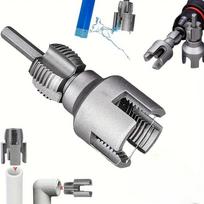 Didelio greičio plieno elektriniam grąžtui tinkamas PVC vamzdžių sriegimo įrankių rinkinys, integruotas vidinis ir išorinis 1/2  ir 3/4  sriegimo įrankis 1/2"