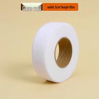 Double-Sided Adhesive Hem Patch for Clothing Accessories white