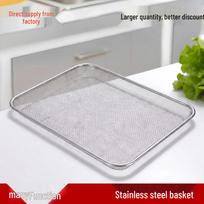 Stainless Steel Microwave Oven Shelf and Storage Rack 255x230x5 mm white