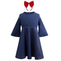 Mažosios raganos akademija Kiki Cosplay kostiumas - Pilnas komplektas Helovino vaidmenų žaidimams L blue