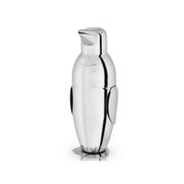 Stainless Steel Cocktail Shaker Set with Measuring Cups white