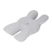 Beauty Pillow Memory Foam Pillow With Removable Pillowcase For Light Sleeping One Size šviesiai pilka spalva