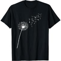 Dandelion Flower Outdoor Plants Blowing In The Wind T-Shirt T-Shirt XXXXXL juoda