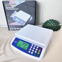 DT580 Dual-Use High-Precision Electronic Kitchen Scale for Baking & Food Measuring 30kg/1g dual-use (plug-in/battery) gray