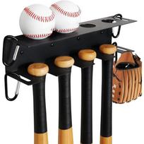 A25F-Baseball Bat Wall Mount Holder And Rack Mount For Display, Fence Dugout Organizer For Long-Lasting Storage Usage juoda