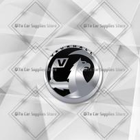 Cinko lydinys Vauxhall Opel Corsa Astra Insignia Movano Rocks Meriva Junior Ženklelis Automobilio bagažinės lipdukas 3D lipdukas gray