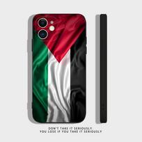 P-Palestina-es-F-Vėliava ŽEMĖLAPIS Telefono dėklas iPhone 16,15,14,13,12,11,Pro,X,XS,Max,XR,Plus,Mini minkšto silikono juodas smūgiams atsparus TPU iPhone15promax