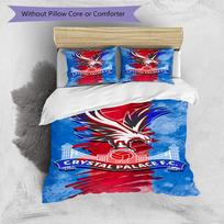 Crystal Fc Crest Printed Pattern Duvet Cover Set – includes 1 duvet cover and 2 matching pillowcases Bedroom decor Christmas gifts 135cm*200cm