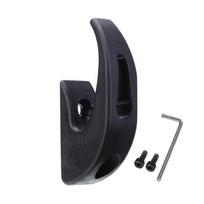 Universal Electric Scooter Front Hook Bags Luggage Hanger with Screw Skateboard Storage Hook for M465/M187 black