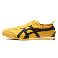 Onitsuka Tiger Mexico 66 Retro Sportiniai Neslystantys Žemi Laisvalaikio Batai Unisex Geltoni DL408-0490 41.5 geltona
