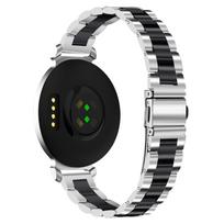 Suderinamas su Garmin Lily 2 laikrodžio apyranke Metalinė Klasikinė Nerūdijančio Plieno Pakeičiama Juosta Suderinama su Garmin Lily2 Apyrankėmis Lily 2 Active gray