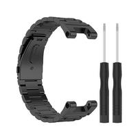 Stainless Steel Watch Band Compatible with Huami Amazfit T Rex T Rex Pro Watch Strap Replacement Band for Huami Series Metal Wrist Bands juoda