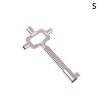 Multitools, Building Keys And Locksmith Lock Keys, Measuring Tools For Lock Cylinder 6 In 1 Construction Key L gray