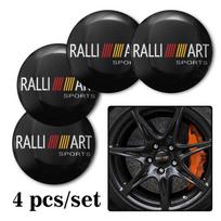 4 vnt. Automobilio emblema Ratlankio centrinio dangtelio lipdukas Ratlankio ženklelio dangtelis Mitsubishi Eclipse Lancer Outlander Pajero ASX Colt I200 Delica