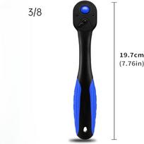 1/4 3/8 1/2 Inch High Torque Ratchet Wrench Reversible Quick Release Socket Wrench for Car Repairs Hand Tool black