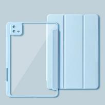Odinis planšetinio kompiuterio dėklas, skirtas Xiaomi Pad 5 6 Max Case MI Pad 5Pro 6 Pro Redmi Pad 10.61 Dangtelis su pieštuko laikikliu Funda Tablet SE Pen Slot 11 Pulgadas Redmi SE 11 mėlyna