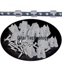 LED Neon Strip Light Mounting Clips - Flexible and Rigid Plastic Brackets Fixed Buckle