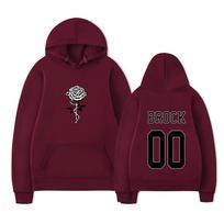 Felpa Con Cappuccio Teen Wolf Beacon Autumn Winter Fleece Hoodie XXXL black