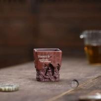 Yixing Zisha Guanyin Teacup - Exquisite Cave Buddha Tasting Cup Chinese Tea Set Not Specified brown