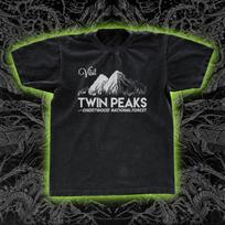 Classic Tv Twin Peaks Still Print Tshirt Men Women Fashion Vintage Washed Cotton Top Oversized Fashion Harajuku Summer New Tees M black