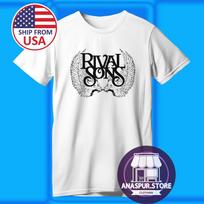 Rival Sons Men's White Size S-5XL S white