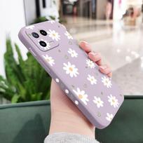Tender Daisy Phone Case For Xiaomi Mi 15T 14 14T 13 13T 12 12X 12T 12S 11 11T 10 10T 9 9T Pro Lite Liquid Silicone Cover Xiaomi 14T Pro šviesiai violetinė spalva