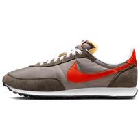 Nike Waffle Trainer 2 Mėnulio fosilija Komandinė oranžinė Vyriški sportbačiai Ruda Geležies akmuo Lino spalva DH1349-002 42.5 gray