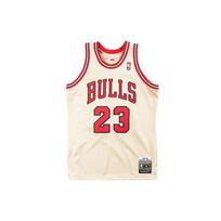 Mitchell & Ness NBA Chicago Bulls 1995/96 Premium Gold Jersey 'Michael Jordan 23' Men's NNBJMM18773-CBUGOLD95MJO S red