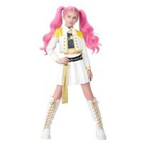 Girls Zoey Cosplay Girl Group Rumi Kids Costume Mira Outfit Favorite Stage Performance Clothes Halloween Dress Up Suit 110cm A pink