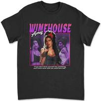 Amy Winehouse For Fans Aa124 T-shirt J0ZU XL blue