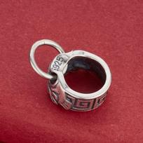 S925 Sterling Silver Pixiu Clasp Bead Spacer for DIY Handmade Bracelet/Necklace S925 Sterling Silver brown