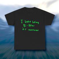 Kanye West I Hate Being Bipolar T-Shirt, Ye Album Shirt, Kanye West Mountain Album, Ye 2018 Album T-Shirt, Kanye West T-Shirt, Ye Album Tee 130 black