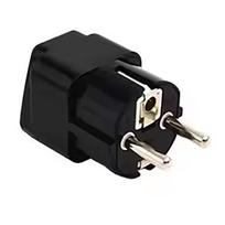 Universal EU Plug Adapter International AU UK US To Euro KR Travel Adaptor Electrical Converter Power Socket Pure Copper. EU Plug