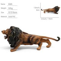 1pc Bigger Size Action Toy Figures Simulation Wild Animal Model Doll Elephant Tiger Giraffe Lion Educational Toys For Childdren