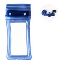Waterproof Touchscreen Phone Case for Swimming, Snorkeling, Diving, Rafting, and Underwater Shooting - Dustproof and Anti-Scratch Protection One Size (fits 99% of phones) blue