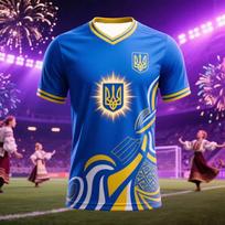 Ukrainos Tridentas Vėliava 3D Spausdinimas Šeimos Marškinėliai Suaugusiems Vaikams 5XL blue