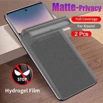 2 Pcs Matte Anti Privacy Hydrogel Film For Xiaomi 15 14 13 Lite 14T 13T 12T Redmi Note 15 14 13 12 Pro + Poco X7 F7 Ultra Screen Protector Film Poco F7