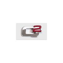 3D ABS Automobilio raidės Ženklelis Lipdukas Logotipas Galinės bagažinės emblema Automobilio priedai Alfa Romeo 147 156 Q2 Q4 Ti Veloce Giulia Stelvio white