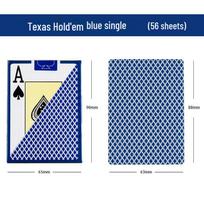 777 Texas Special Large Font Poker Cards - Silk Matte PVC, 32 Wide Plastic Cards
