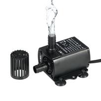 Itin tylus mini DC12V 10W bešepetėlis vandens siurblys su 5,5*2,1 mm moterišku vandeniui atspariu panardinamu fontano akvariumo cirkuliacinis 400L/H Kėlimas 400cm