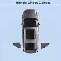 Sun Shade For Ford Fiesta MK7 Accessories Mk6 Mark VI B299 2009-2017 5-door Hatchback Sunshade Magnetic Privacy Protection Visor