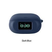 For Anker Soundcore Liberty 5 Pro Case Solid Color Silicone Shockproof Bluetooth Earphone Cover Liberty 5Pro Hearphone Box 1pc tamsiai mėlyna spalva