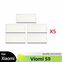 Fit For Xiaomi Viomi S9 Robot Vacuum Cleaner Accessories Main Side Brush Hepa Filter Dust Bag Mop Cloths Rag Spare Parts Kits gray